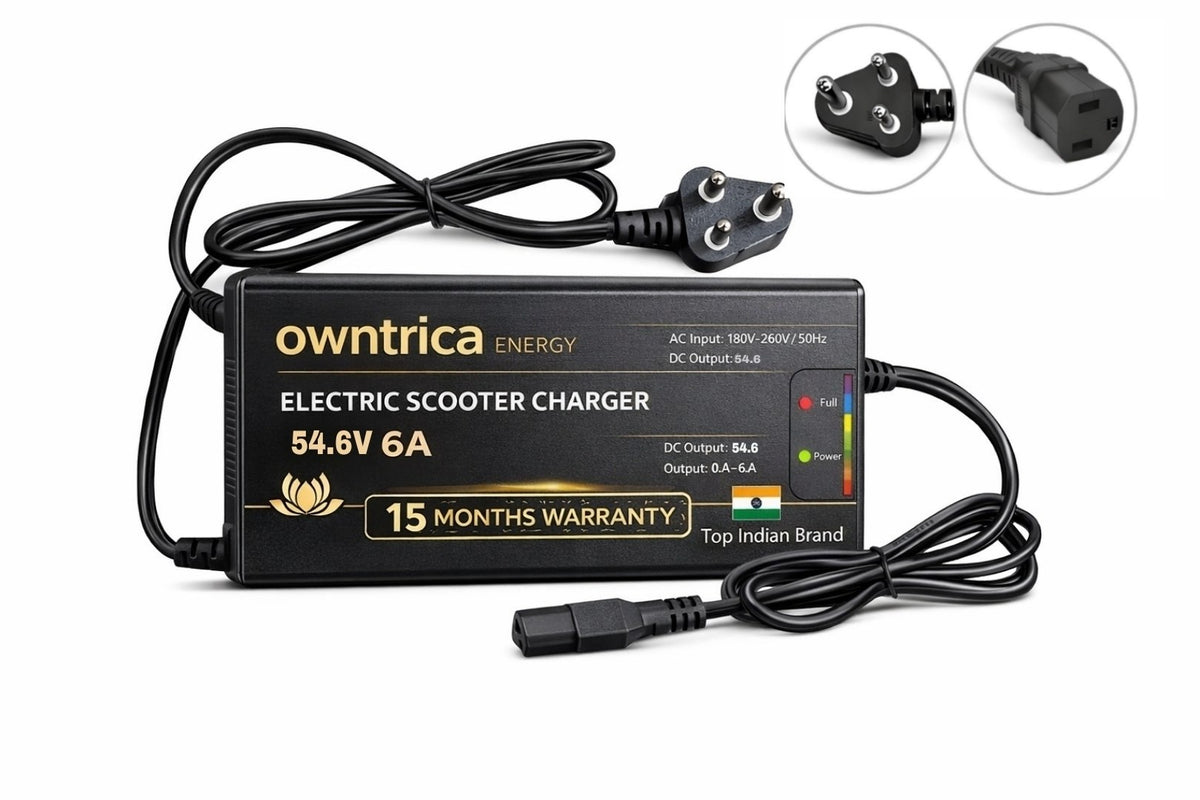 54.6V 6A Lithium EV Charger for NMC Battery