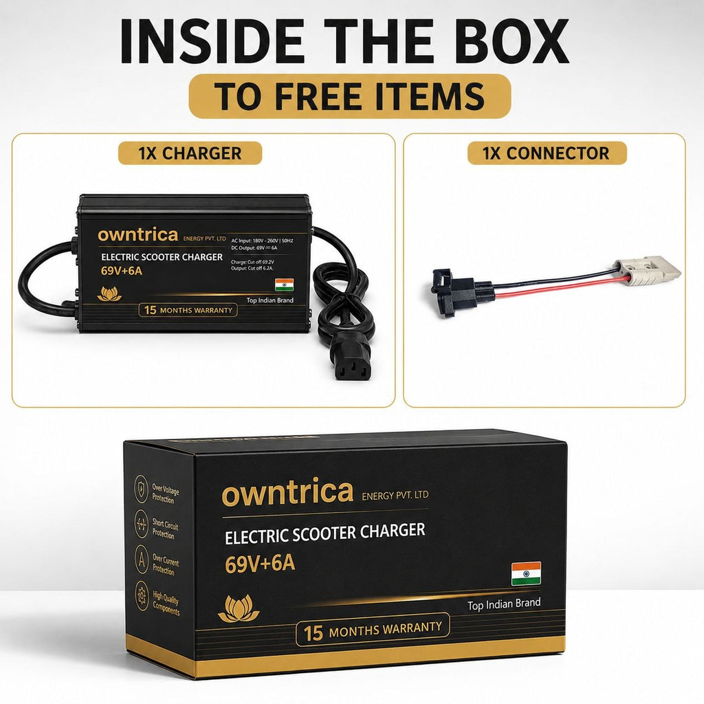 owntrica energy pvt Ltd 60V 32Ah LFP battery with 3 years warranty for all electric two wheeler 32 Ah Battery for All Vehicles